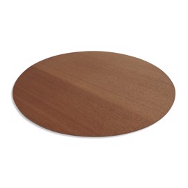 Rund Mahogni dekorativ finer 4,6 mm