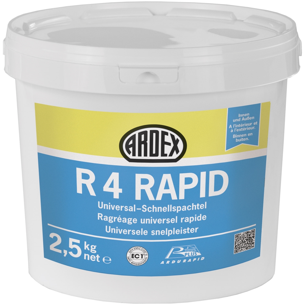 Universal Hurtigspartel, Ardex R4 Rapid.