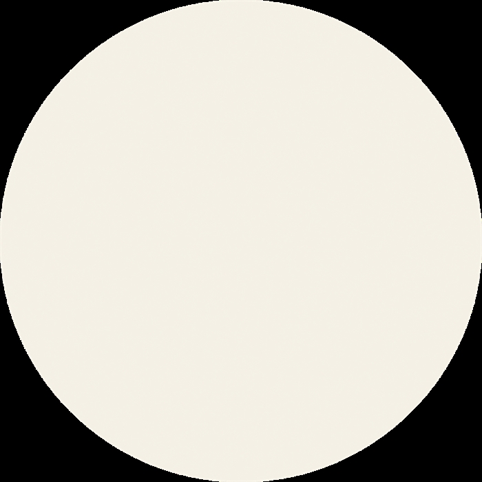 Cameo White Corian Rund 12 mm