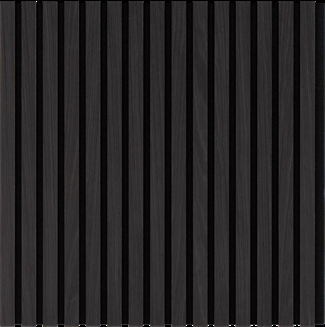 Akustikpanel - Sort eg look 60 x 240 cm