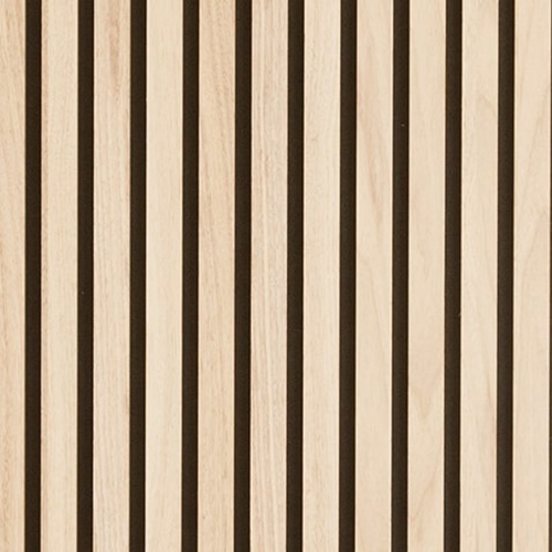 Akustikpanel - Hvidolieret egefiner 60 x 240 cm
