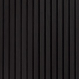 Akustikpanel - Sortolieret røget egefiner 60 x 240 cm