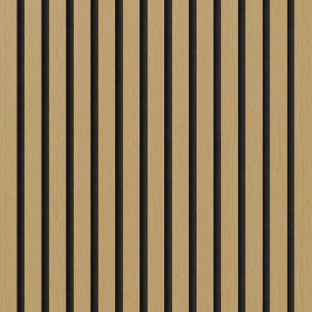 Brandhæmmende akustikpanel-look - Egefiner-look 60 x 248 cm