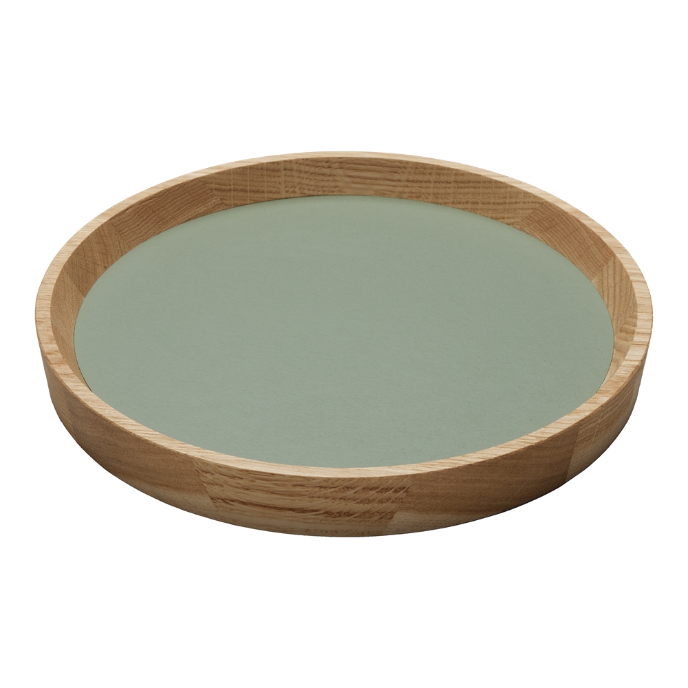Dekorativ bakke m/linoleum, Eg naturolie, Stor