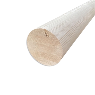 Superwood runde stolper i limtræ