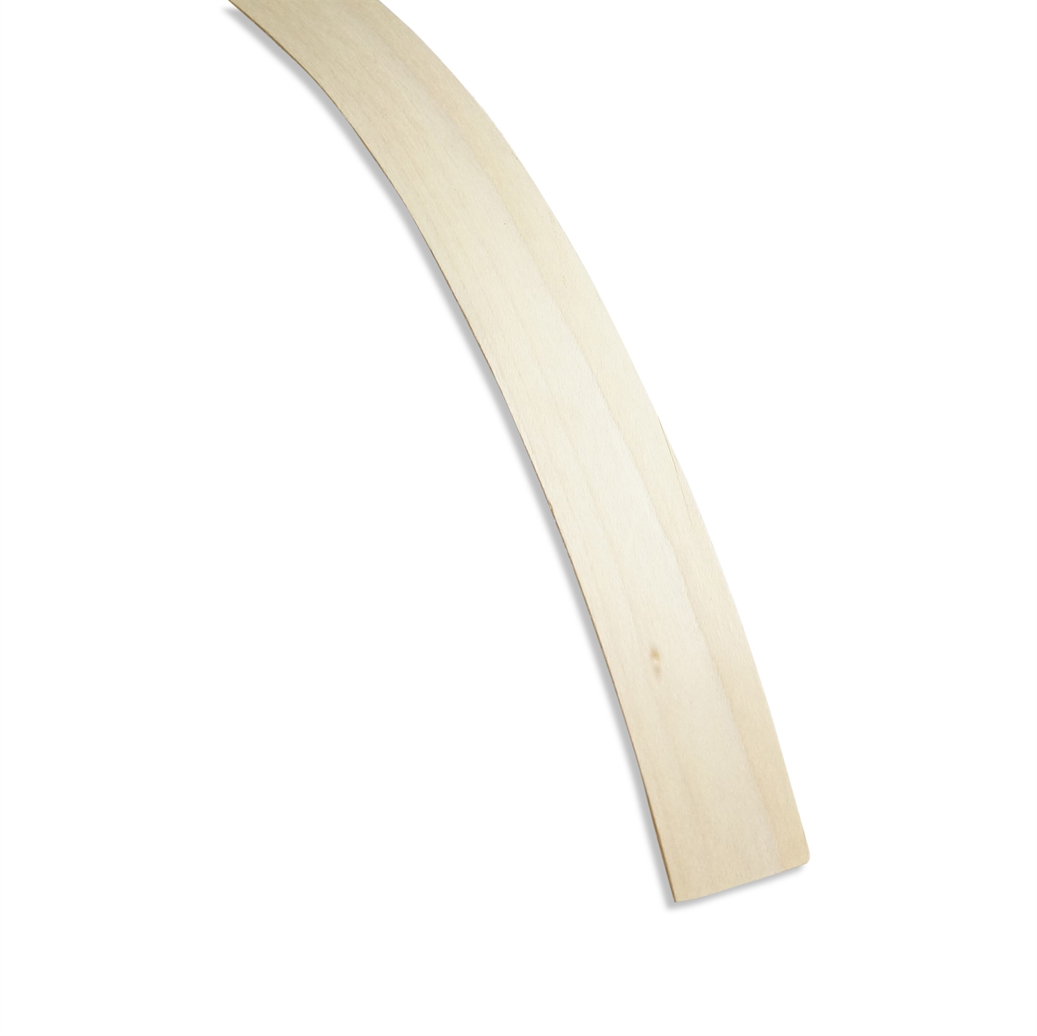 Ahorn Finér kantbånd i 23mm bredde. m. lim på bagsiden.